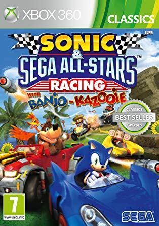 Sonic & Sega All Stars Racing Xbox 360 igra,novo u trgovini,račun