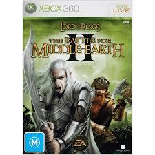 THE BATTLE OF MIDDLE EARTH 2 XBOX 360