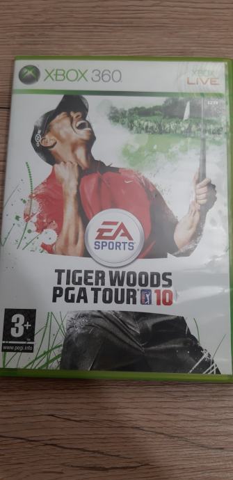 Tiger Woods PGA Tour 10 za Xbox 360 u odličnom stanju