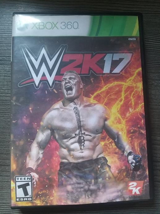 w2k17 xbox 360 igra