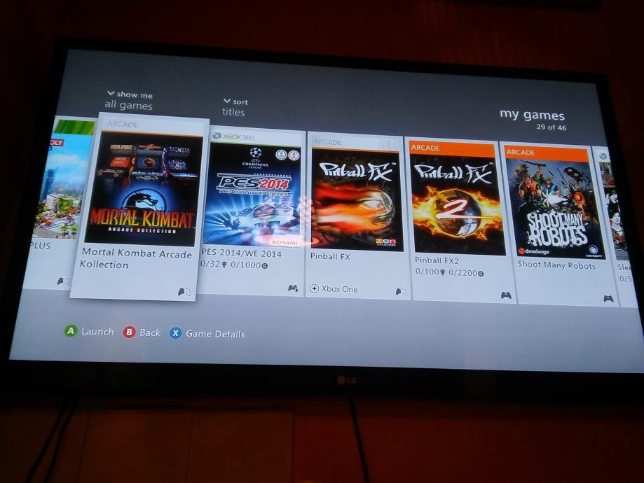 Xbox 360 LT 3.0 + igre P/M