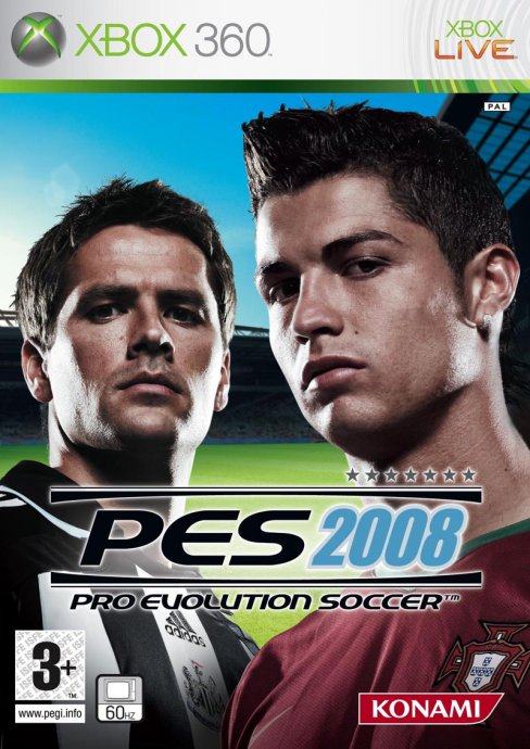 PES 2008 - Xbox 360_sh (bez kutije)