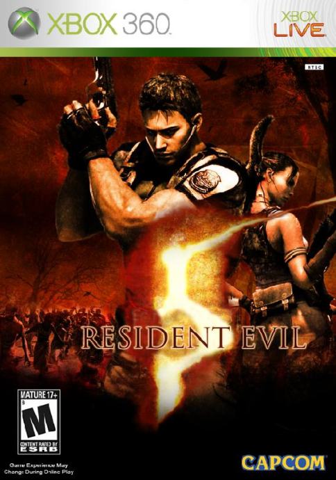 Resident Evil 5 - Xbox 360_sh (bez kutije)