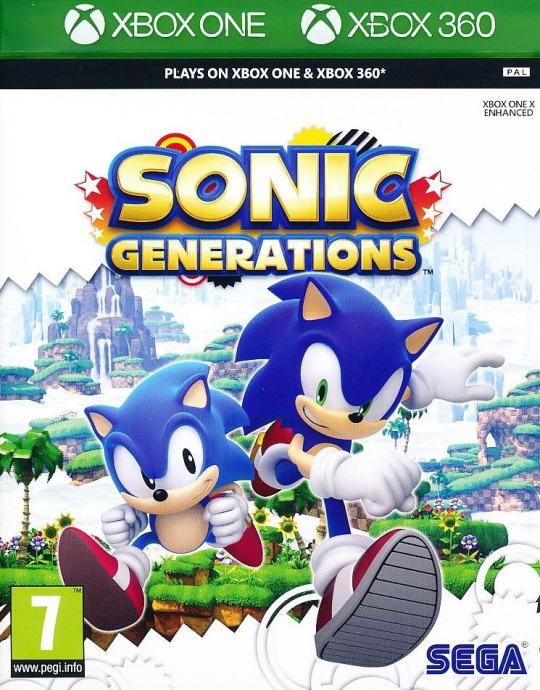 Sonic Generations (XONE/360) (N)
