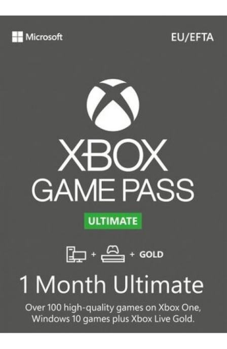 Xbox Game Pass ULTIMATE 1 Mesec Pretplata