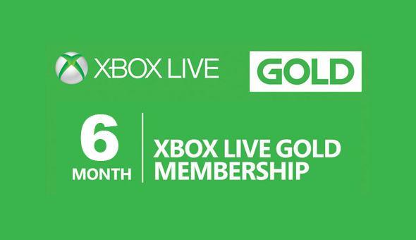 Xbox Live Gold 6 mjeseci Membership