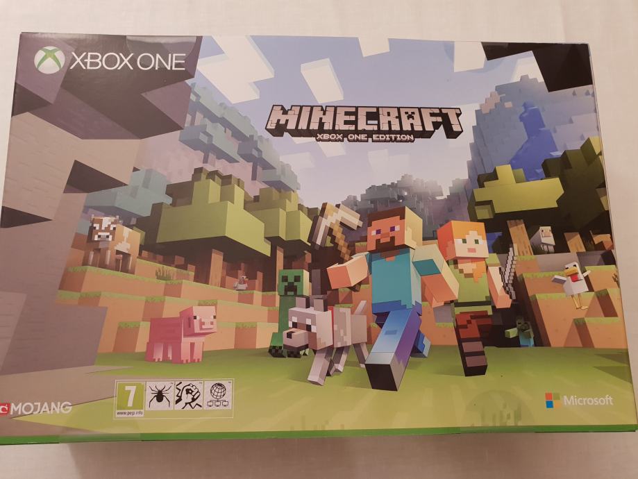 XBOX One S 500gb - Minecraft Bundle - 1499 kn - NOVO Neraspakirano