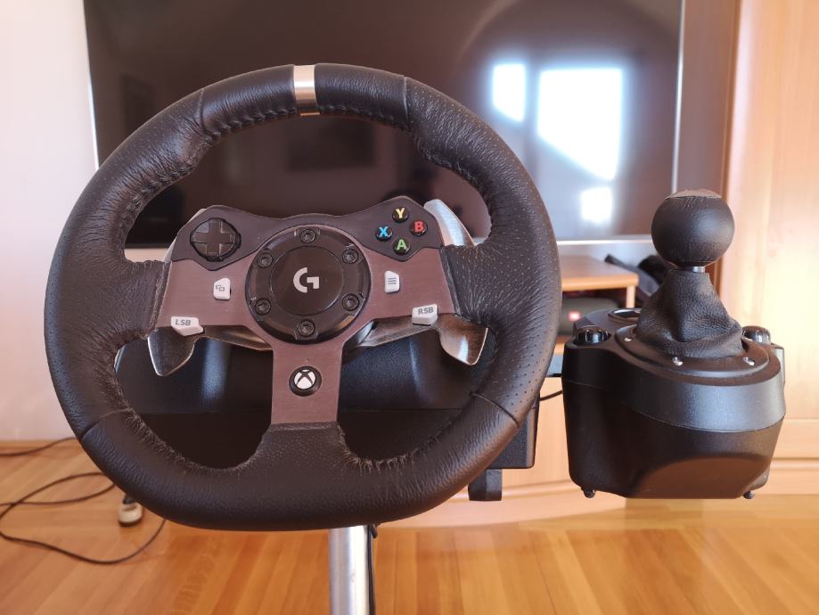 Logitech G920 Xbox One Forza Horizon 4 Xbox One X + Logitech G920 volan i mjenjač + WheelStandPro + Forza H.4
