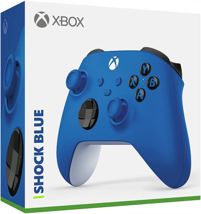 Xbox Series S - Series X - Xbox One Kontroler - Shock Blue