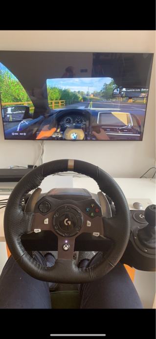 Logitech G920 Xbox One Forza Horizon 4 LOGITECH G920 + XBOX ONE S + FORZA HORIZON 4 + POSTOLJE