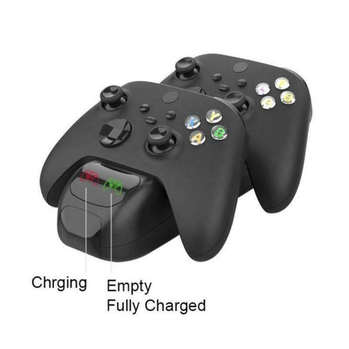 Xbox Series S / Series X Punjač za kontrolere sa 2 baterije - NOVO