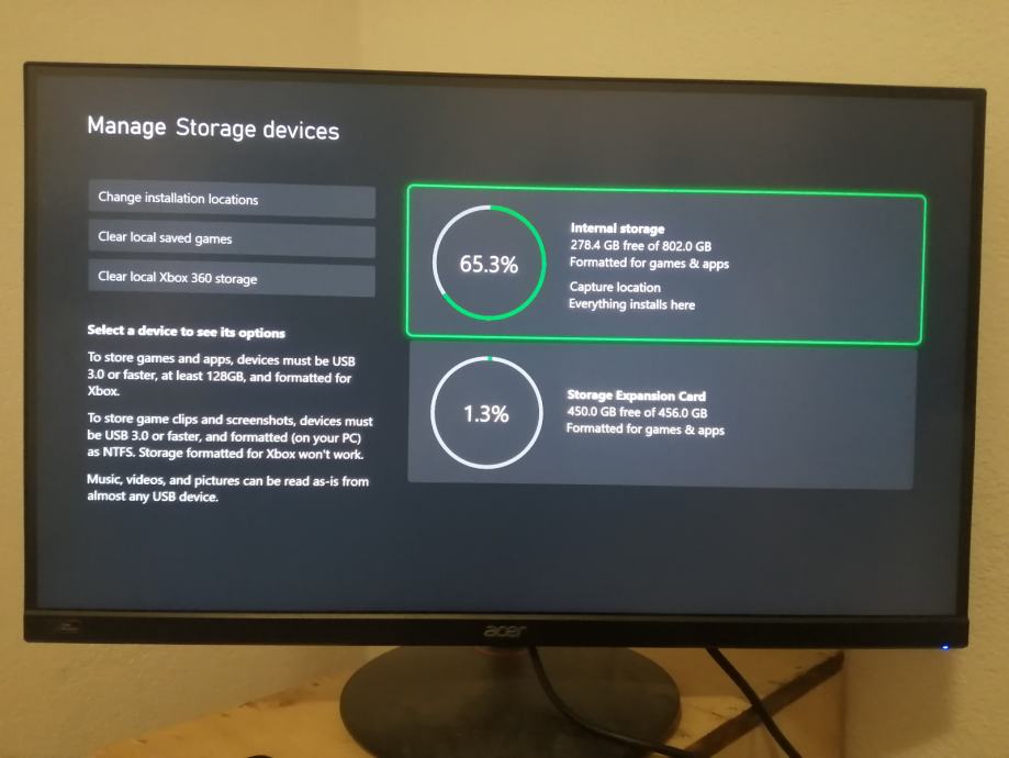 Xbox Series X S Seagate Storage Expansion Card 512 GB External SSD