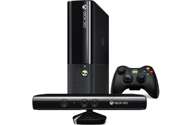 Xbox 360 E Stingray + Kinect (korišteno), jamstvo 6 mjeseci i račun