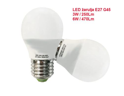 LED žarulja E14 / E27