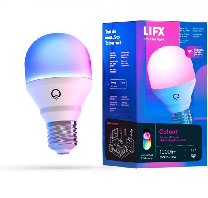 LIFX E27 A60 Color LED 9W pametna žarulja 1000 lm