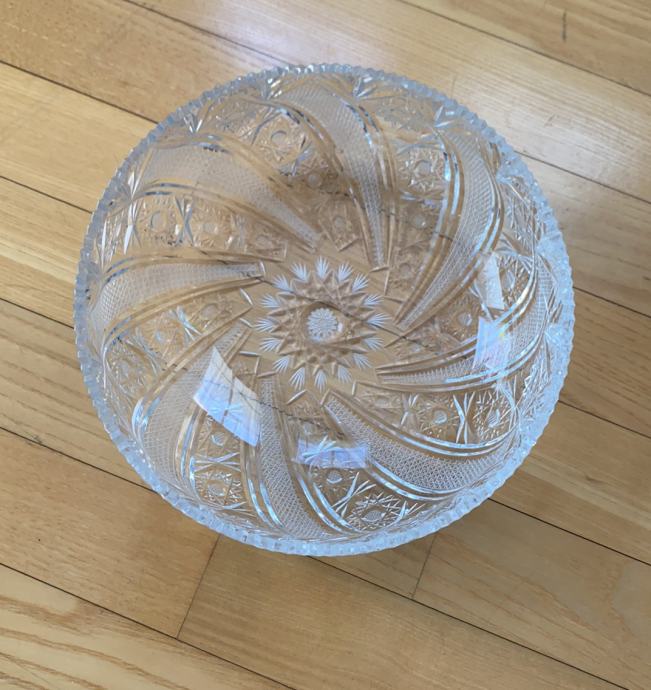 Kristalna zdjela - samoborski kristal