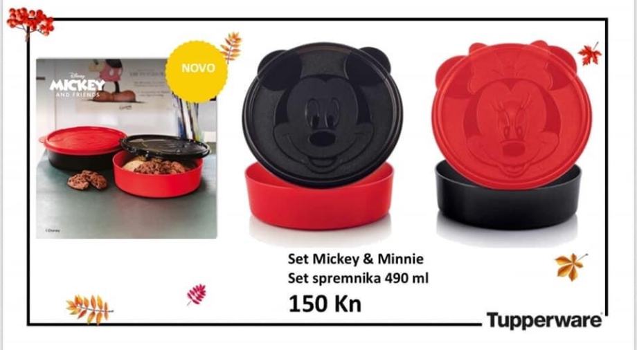 Tupperware spremnici Mickey & Minnie