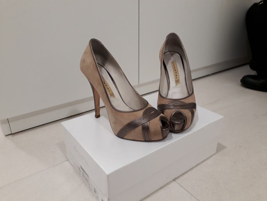 Chantal Shoes Italy, kožne, jednom nošene, broj 37 Chantal Shoes Italy, kožne, jednom nošene, broj 37