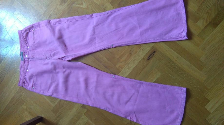 ESPRIT jeans roze traperice br.38(W 38 L 30)