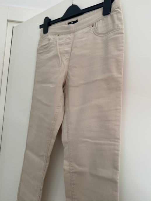 H&M beige tajice-hlače