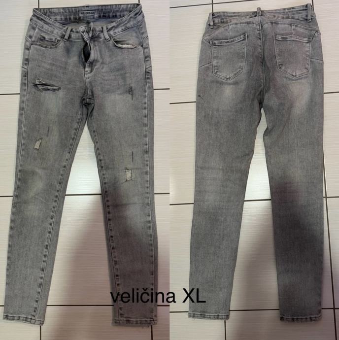 Jeans sive traperice