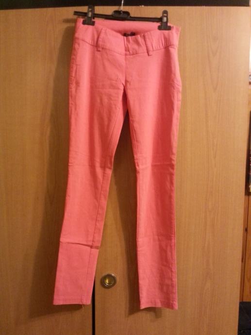 Ljetne ženske hlače S, roze