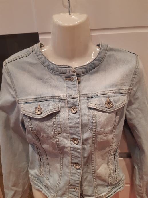 CLOCKHOUSE SVJETLOPLAVA TRAPER JAKNICA L