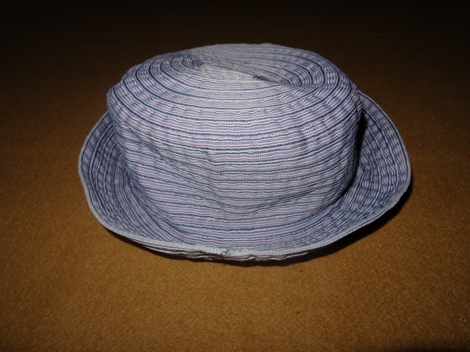 Ženski ljetni šešir, šeširić Playlife, obod 56 cm.