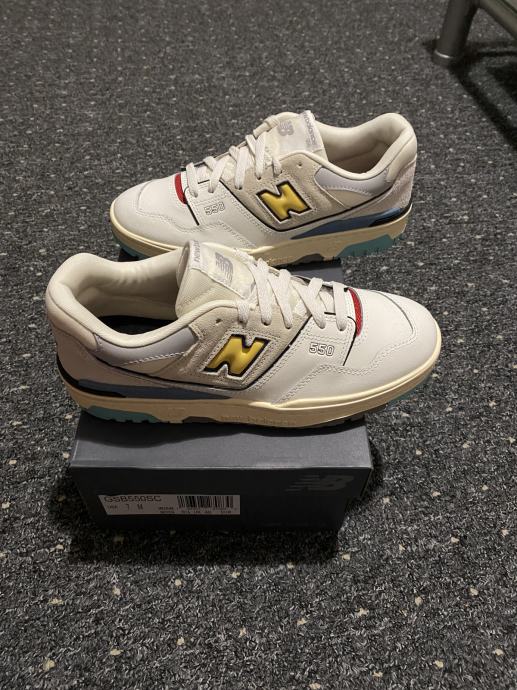 New Balance 550 Sea Salt Yellow
