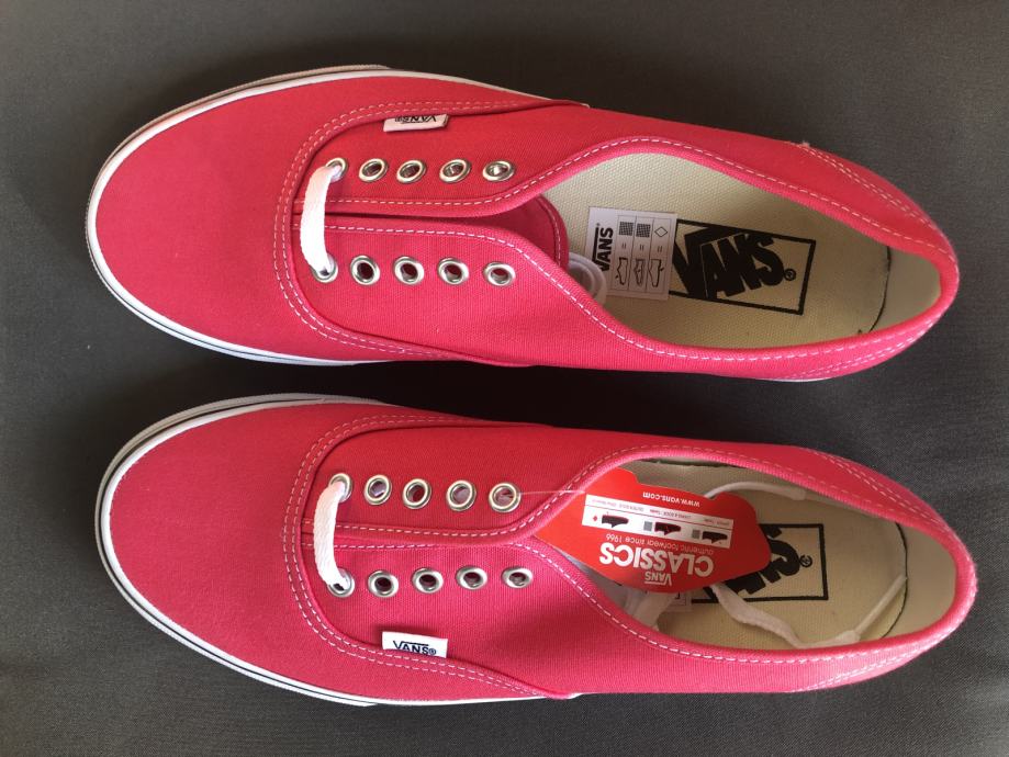 vans rouge pas cher