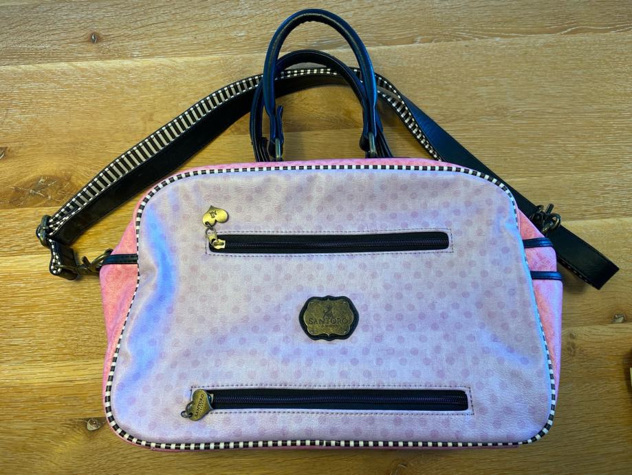 Santoro set torba novčanik kozmetička torbica novo