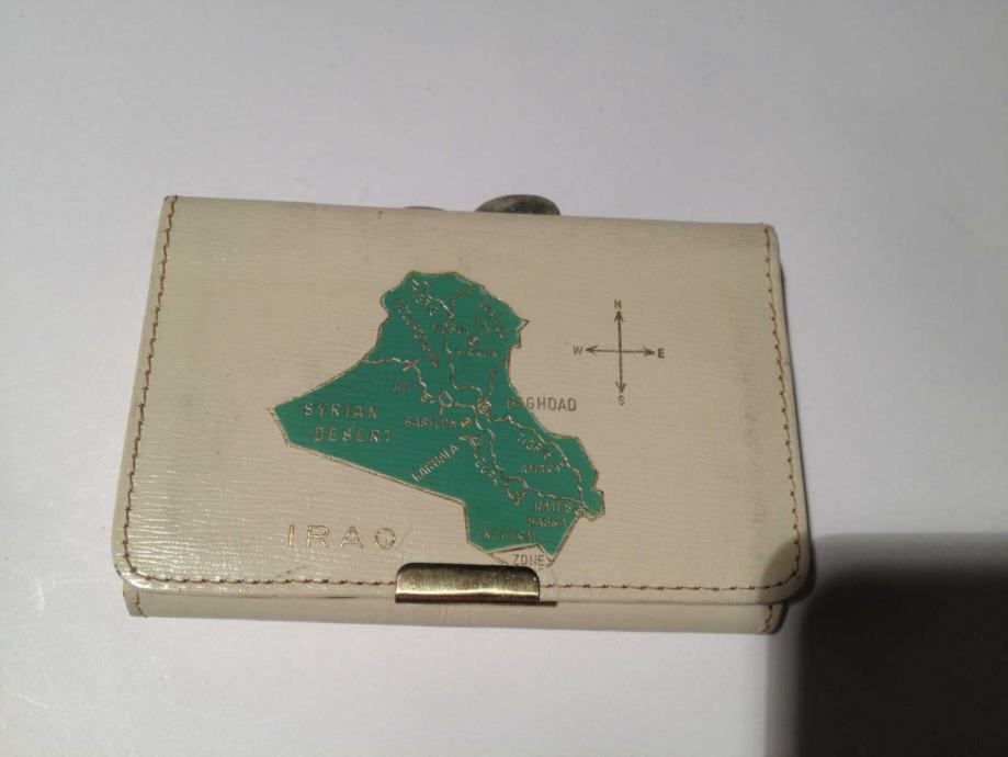 Kožni novčanik iz Iraka, ženski