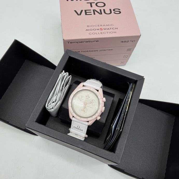 Oswatch Omega Omega x Swatch Moonswatch Mission To Venus ženski sat
