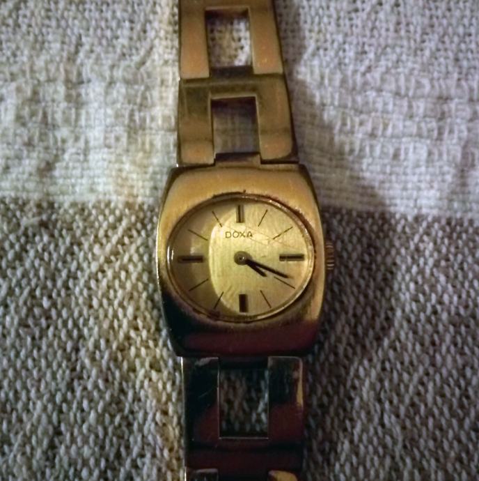 Ženski ručni sat DOXA pozlaćeni ispravan vintage