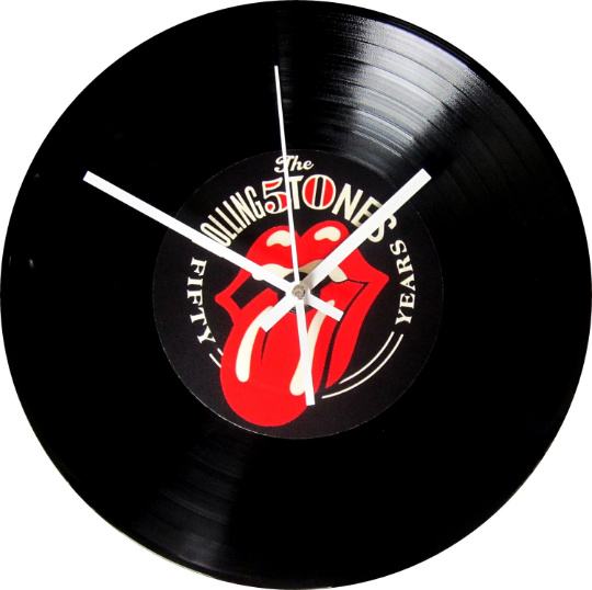 The Rolling Stones / Zidni sat od gramofonske ploče / Handmade