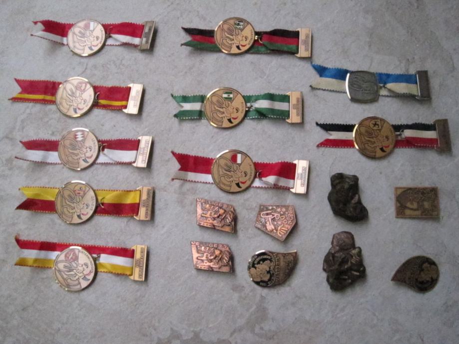 Prodaje se set  medalja sa biciklističkih takmičenja
