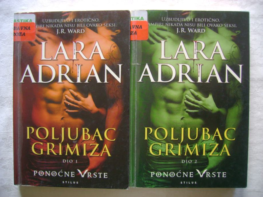 Lara Adrian - Poljubac grimiza 1 i 2 - 2013. - Serijal Ponoćne vrste