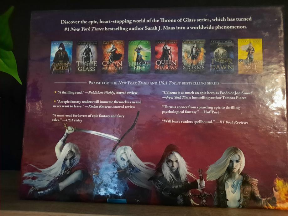 Throne of Glass Box Set, Sarah J. Maas, hardcover