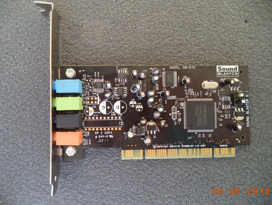 Creative Labs Sound Blaster 5.1 VX SB1070 PCI zvučna kartica