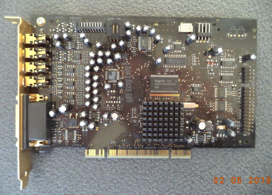 Creative Labs Sound Blaster X-Fi SB0460 7.1-Channel PCI zvučna kartica