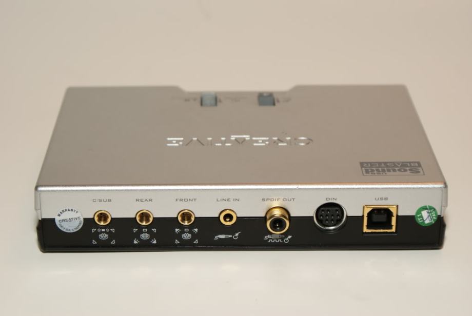 CREATIVE sound blaster live 24bit external sound card, sb0490