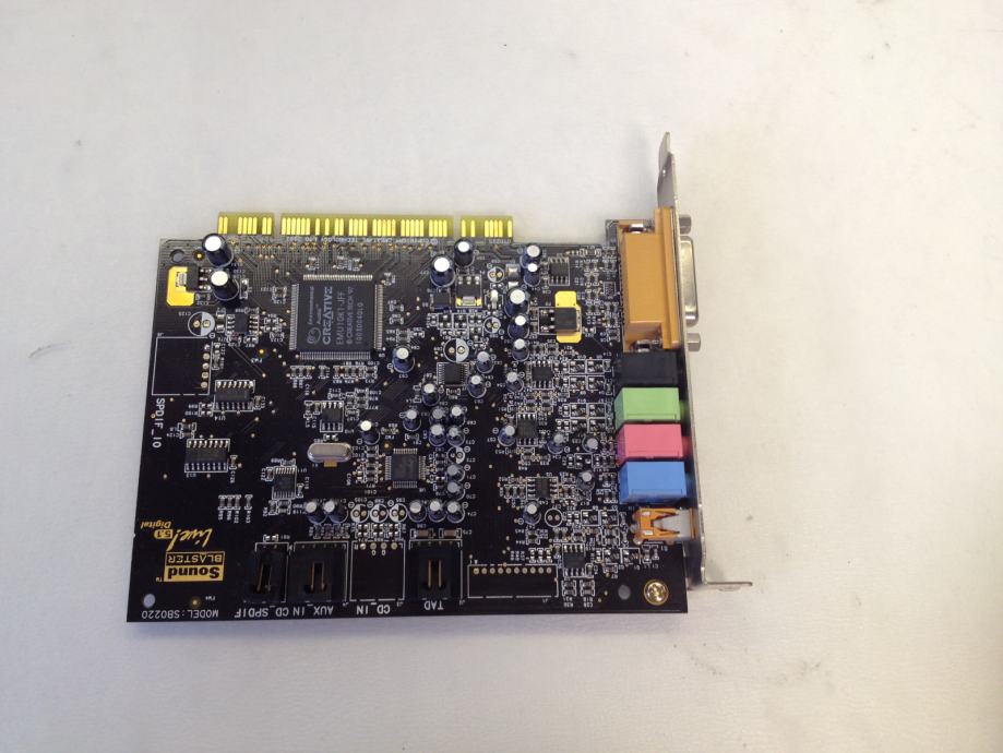 PCI zvučna kartica 5.1 Creative Labs Sound Blaster Live! SB0220