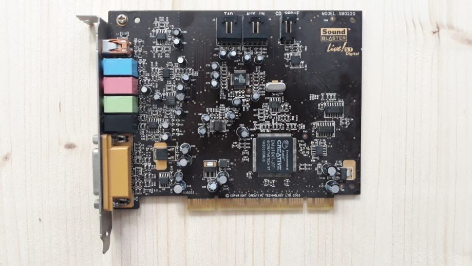 Creative Sound Blaster Live! 5.1 Digital - Carte mère - Achat & prix