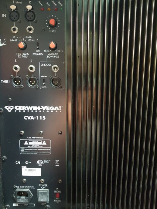Cerwin-Vega CVA 115 aktivni subwoofer