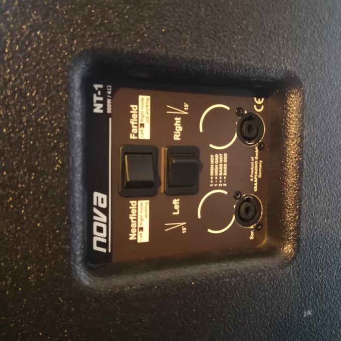 Zvučnici ovoljno nova line array