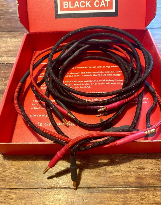 Black Cat Coppertone zvučnički kabel