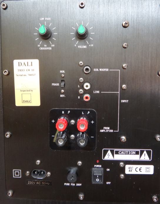 DALI AW 10 Woofer kućni Prodaja