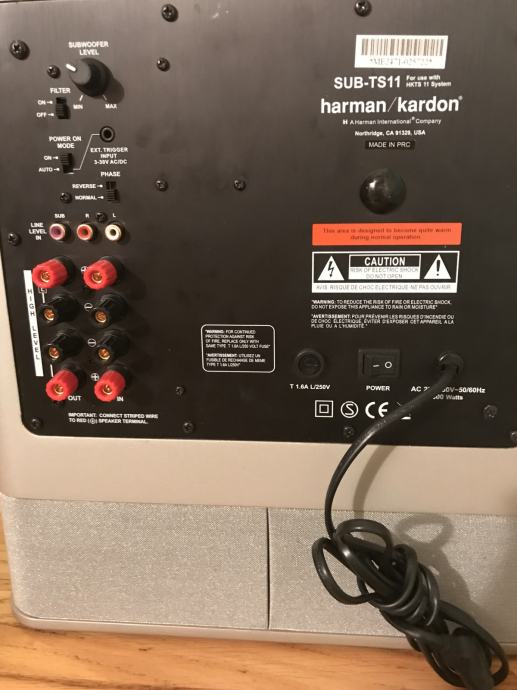 Harman Kardon SUB TS11 subwoofer