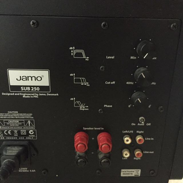Jamo 250 sub aktivni subwoofer