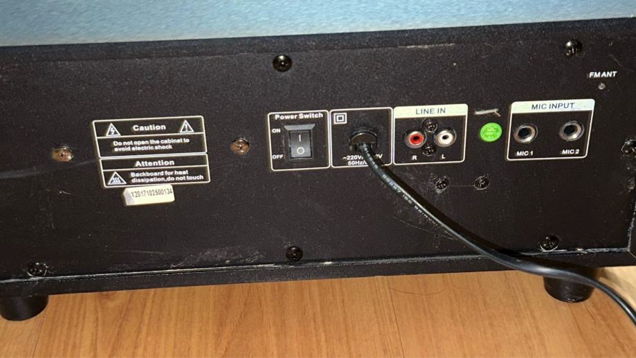 Karaoke zvučnik bluetooth SAL BoomBox BT MAX